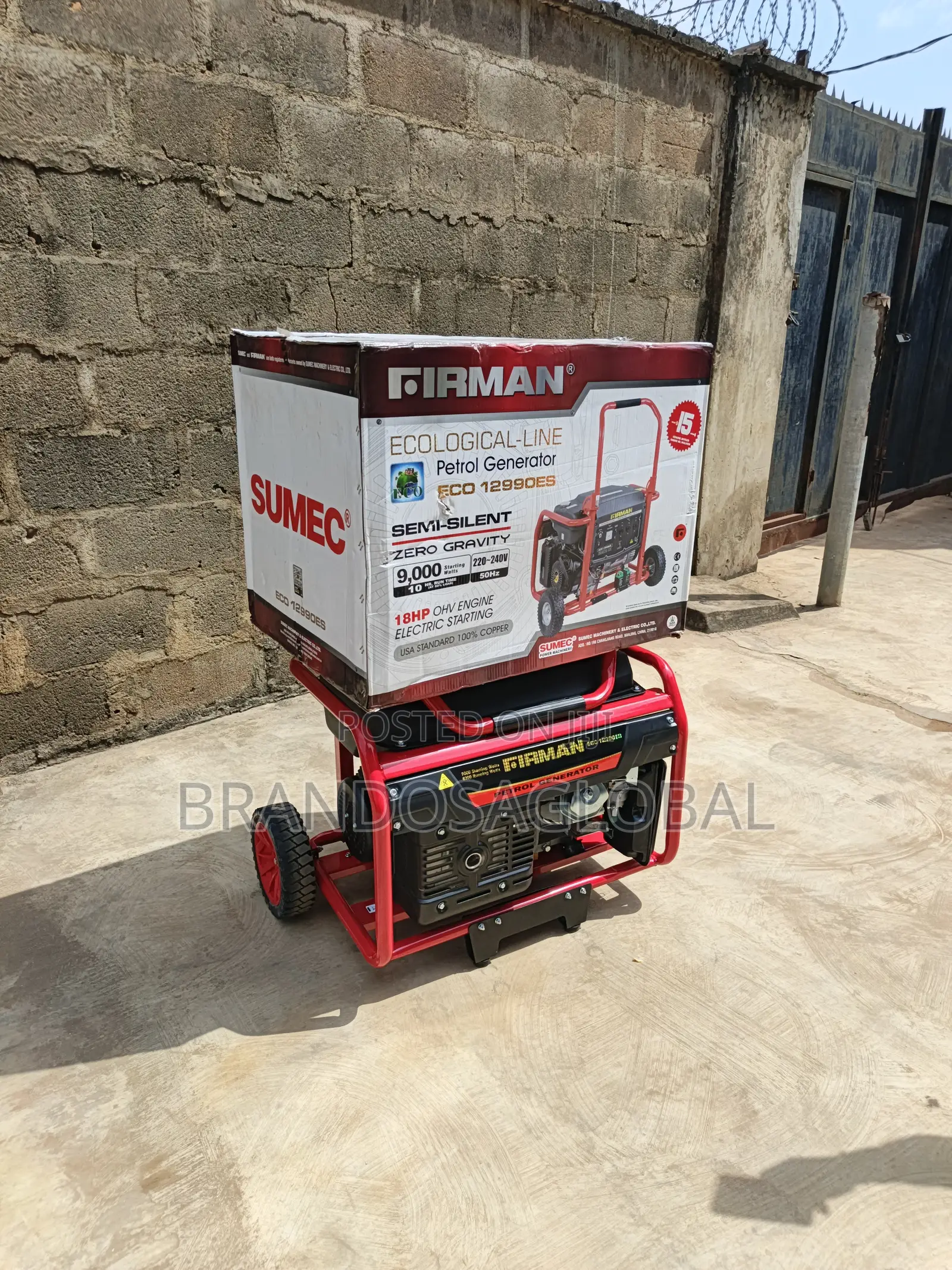 Firman Eco12990es High Performance Generator