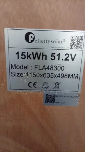 15kwh 51.2v Felicity Solar Battery