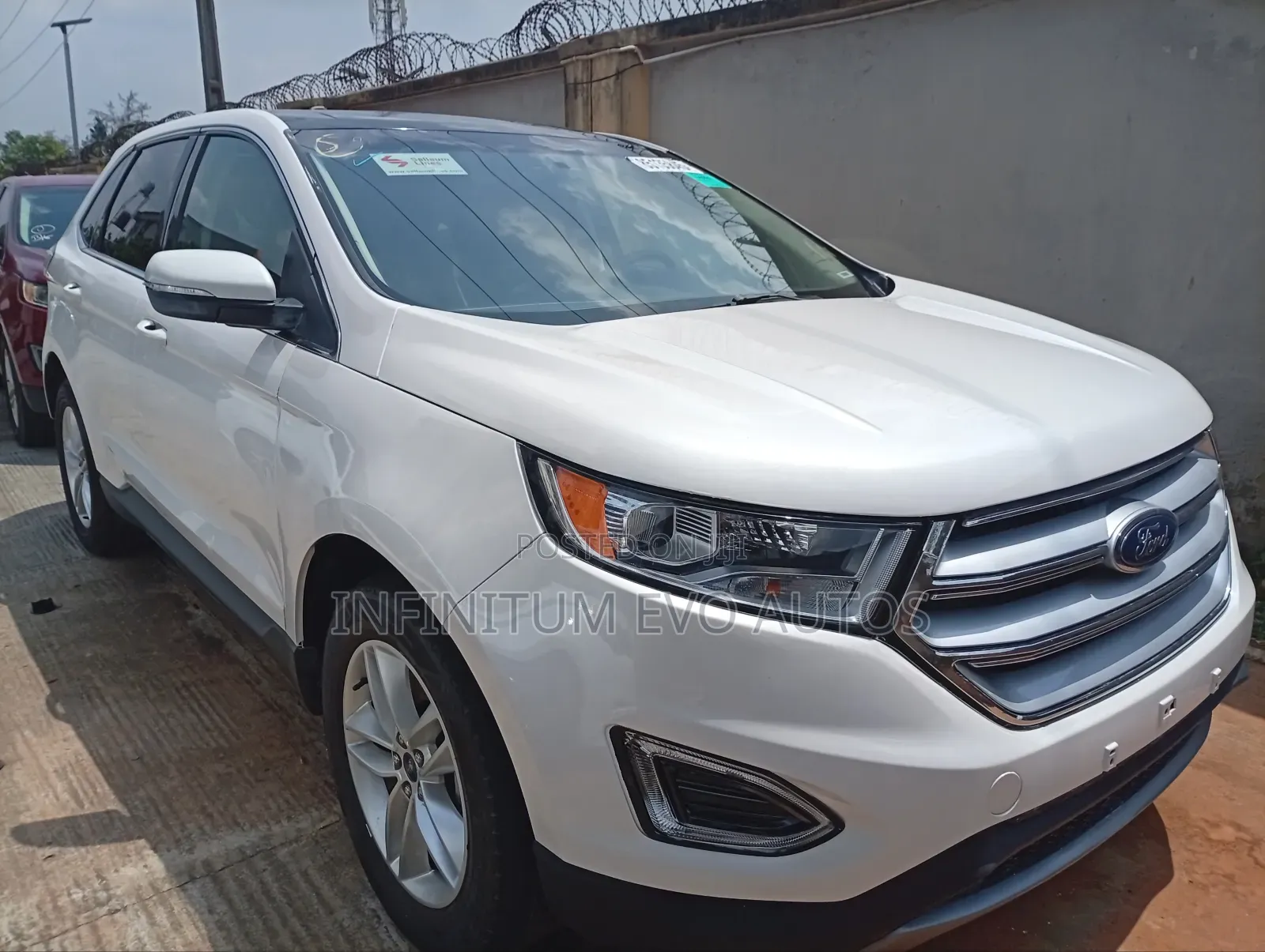 Ford Edge SEL 4dr AWD 2017 White