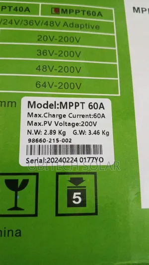 60ah 48v MPPT Change Controller Yohako