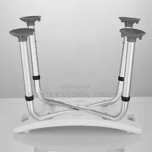 Premium Cross-Base Shower Chair With Enhanced Safety Features