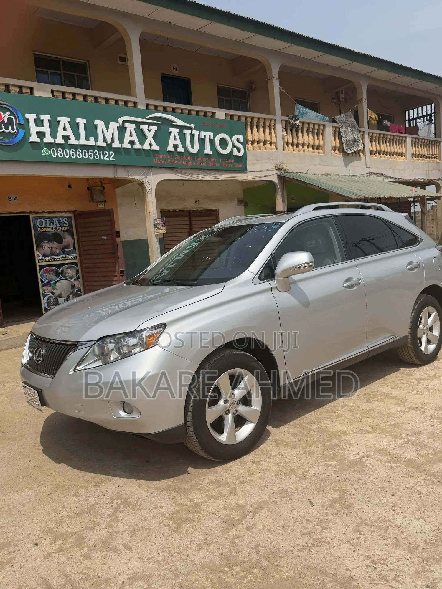 Lexus RX 2011 Silver
