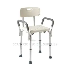 Lightweight Yet Sturdy Shower Chair With Cross Frame Design