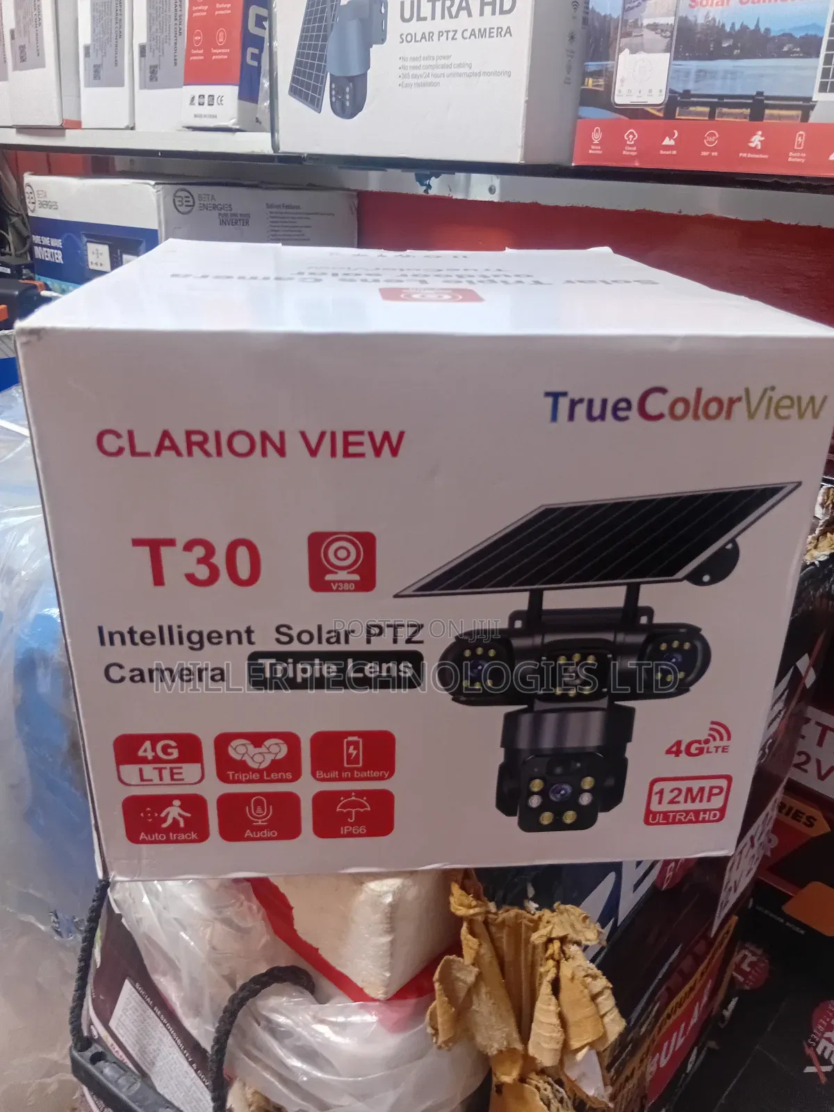 Clarion View Triple Lens Solar Camera