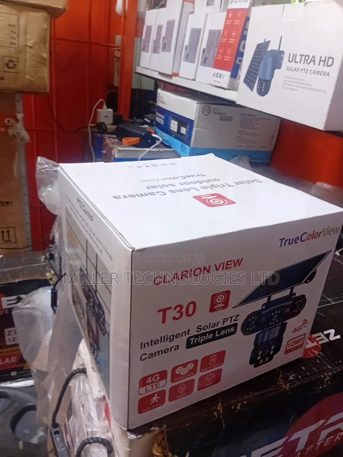 Clarion View Triple Lens Solar Camera