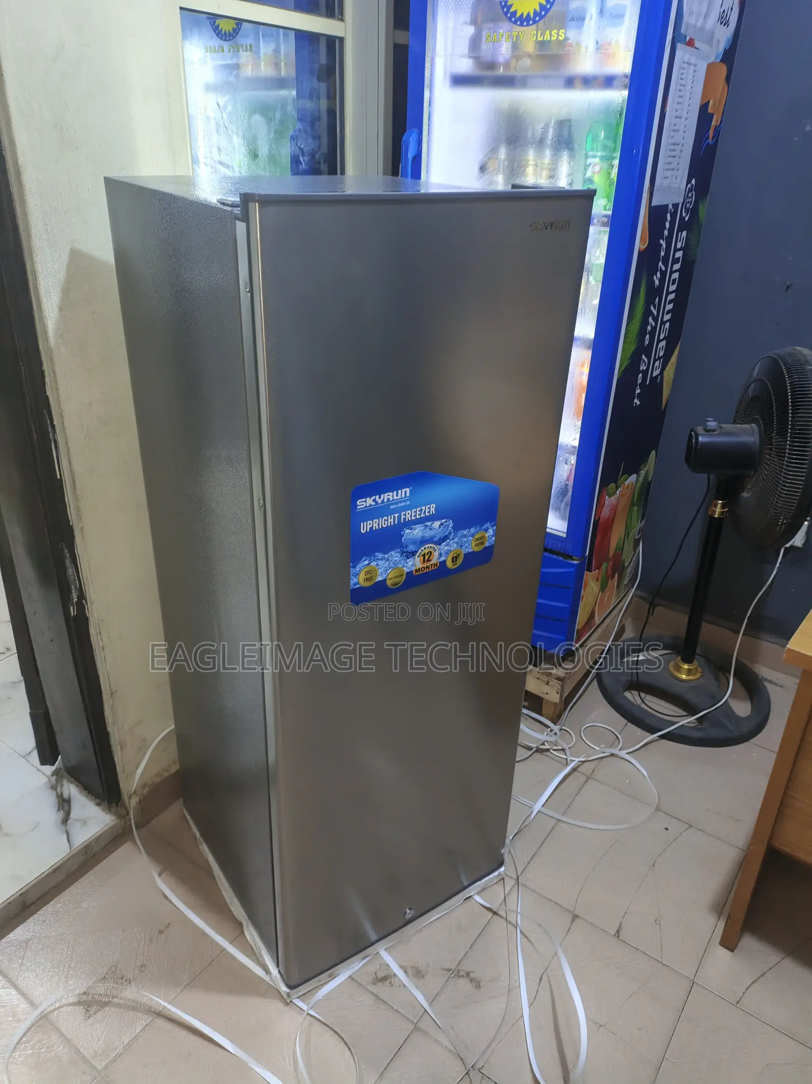 Rapid Cooling Technology – Skyrun 185l Upright Freezer.