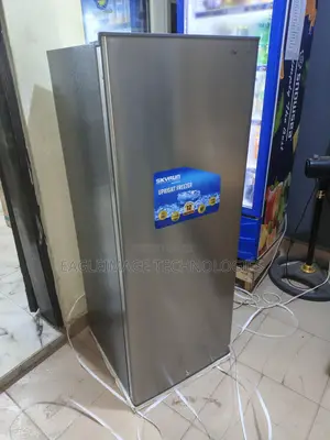 Keep Food Fresh for Weeks: Skyrun 185l Upright Freezer.