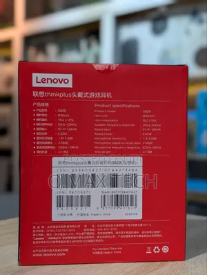 Lenovo Thinkplus G82b – Usb Wired Gaming Headset