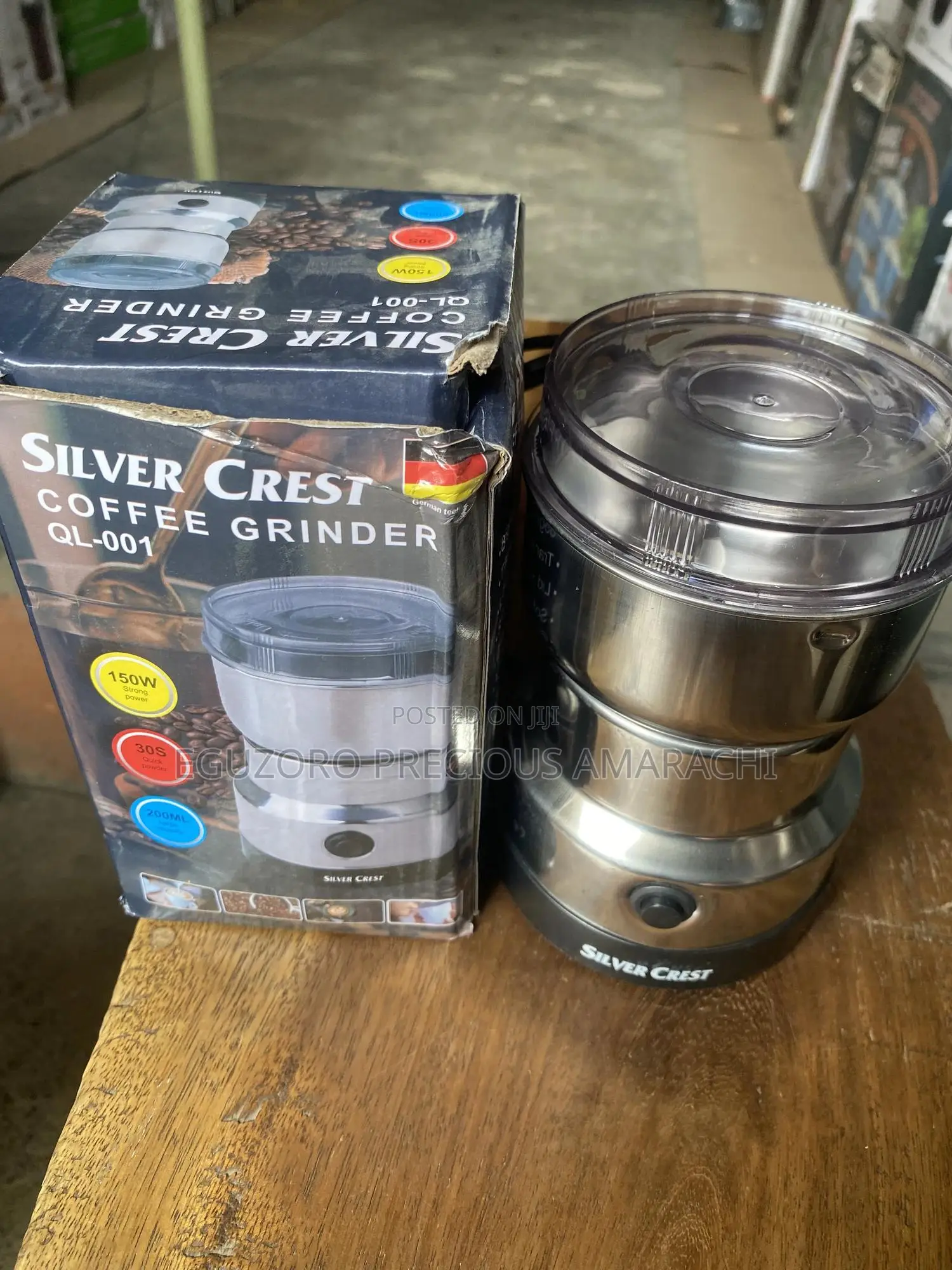 Silver Crest Speed Electric Dry Grinder