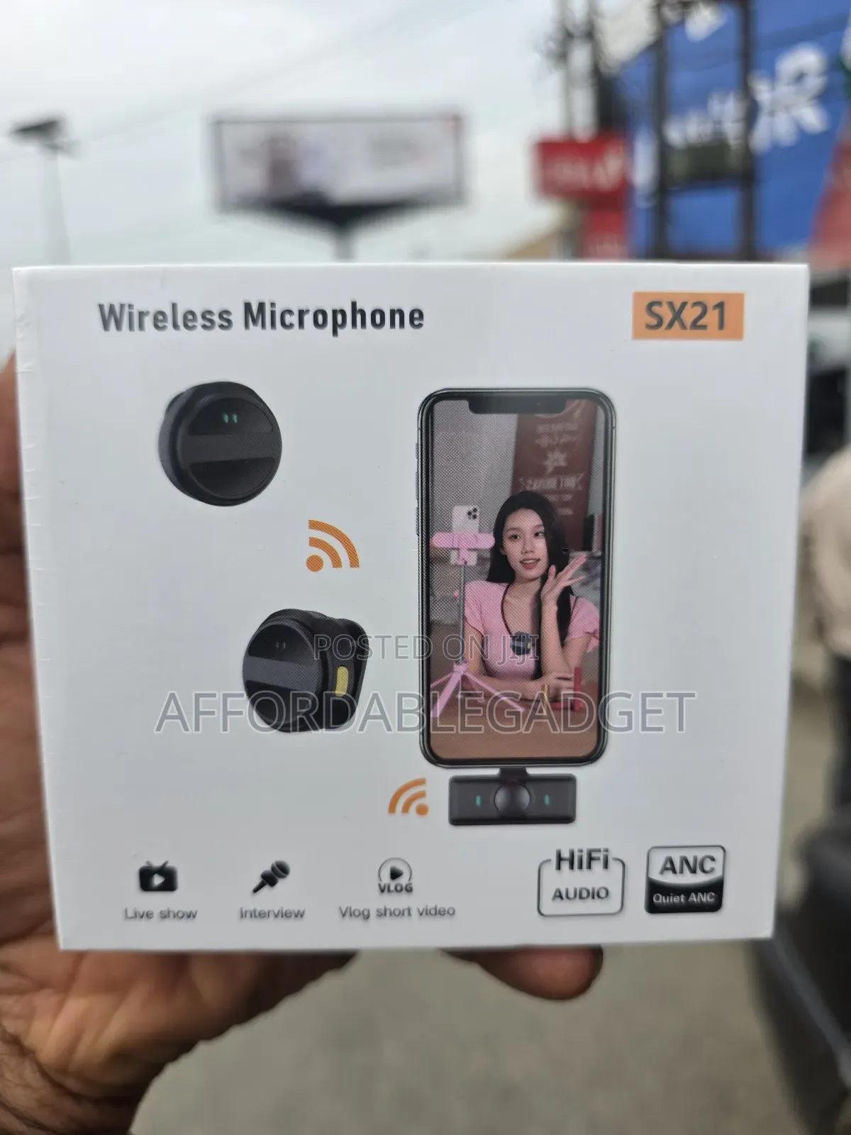 Magnetic Wireless Mic