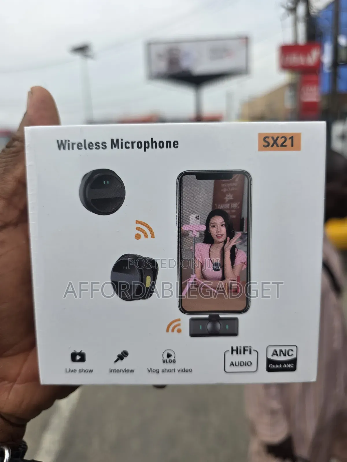 Magnetic Wireless Mic