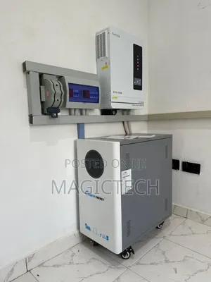15kwh Lithium Battery, 10.2kva Inverter And 12pcs Of 650w Solar Panels