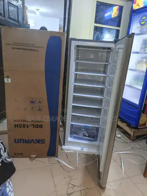 Discounted Skyrun 185l Upright Freezer for Quick Sale.
