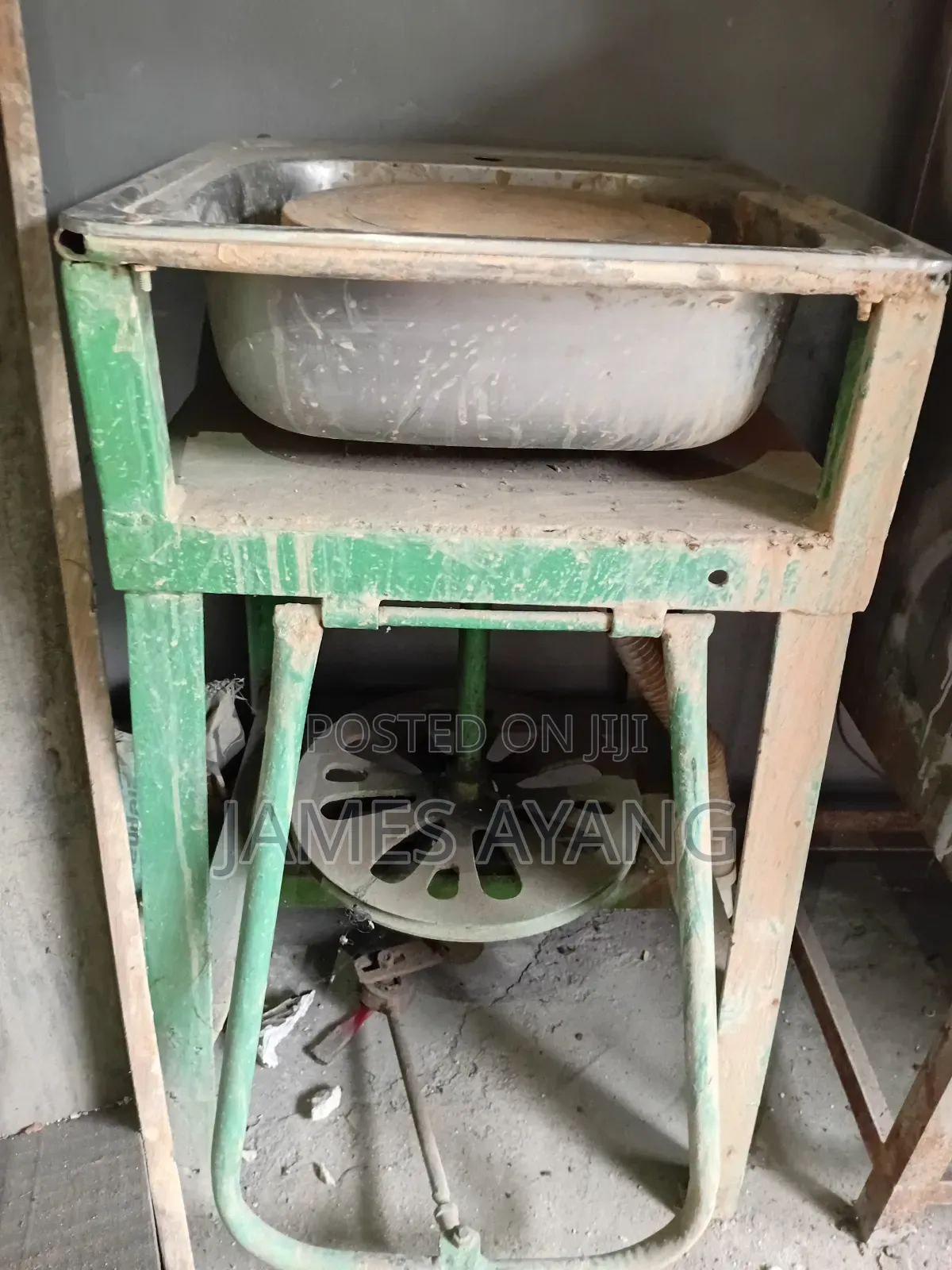 Fabricated Potter's Wheel