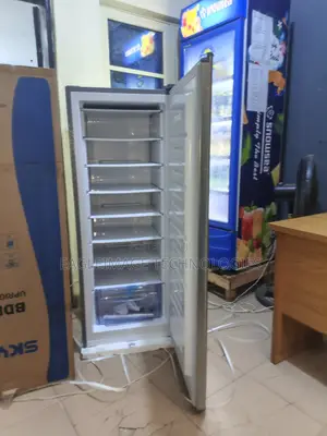 Skyrun 185l Upright Freezer: Sleek Look for Modern Homes.