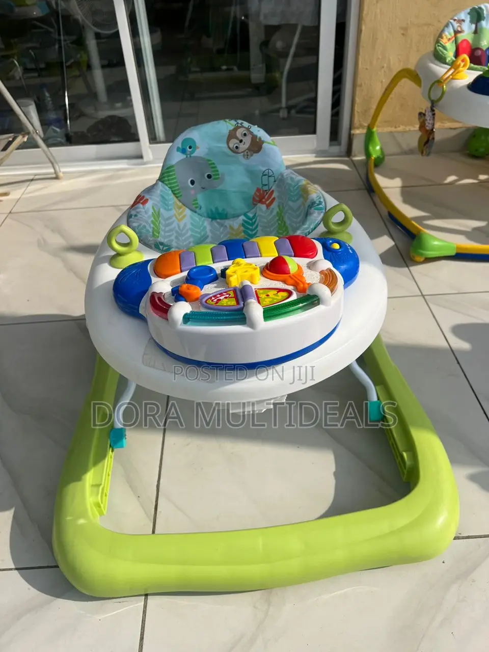 Imported Solid Educative Baby Walker