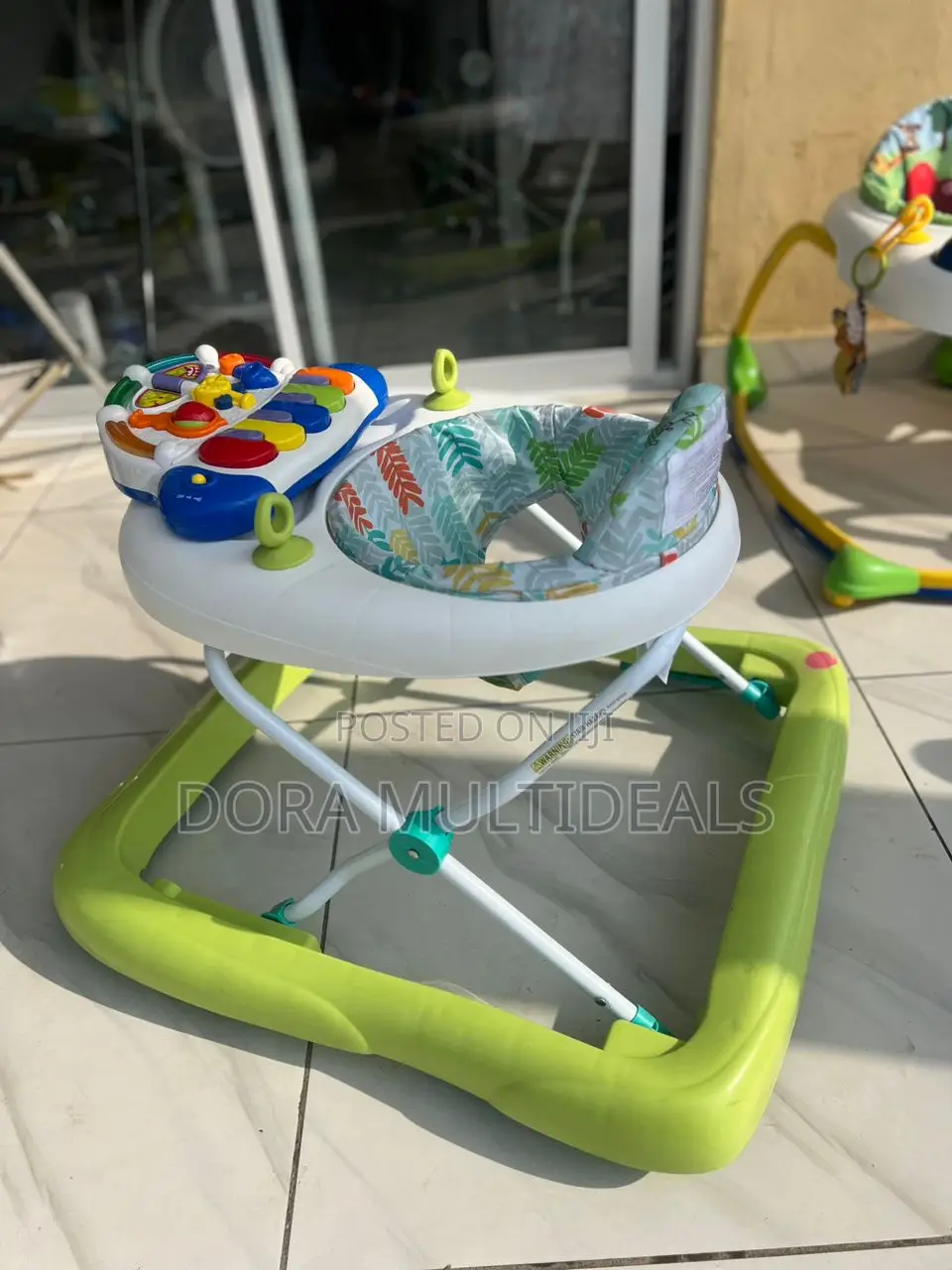 Imported Solid Educative Baby Walker