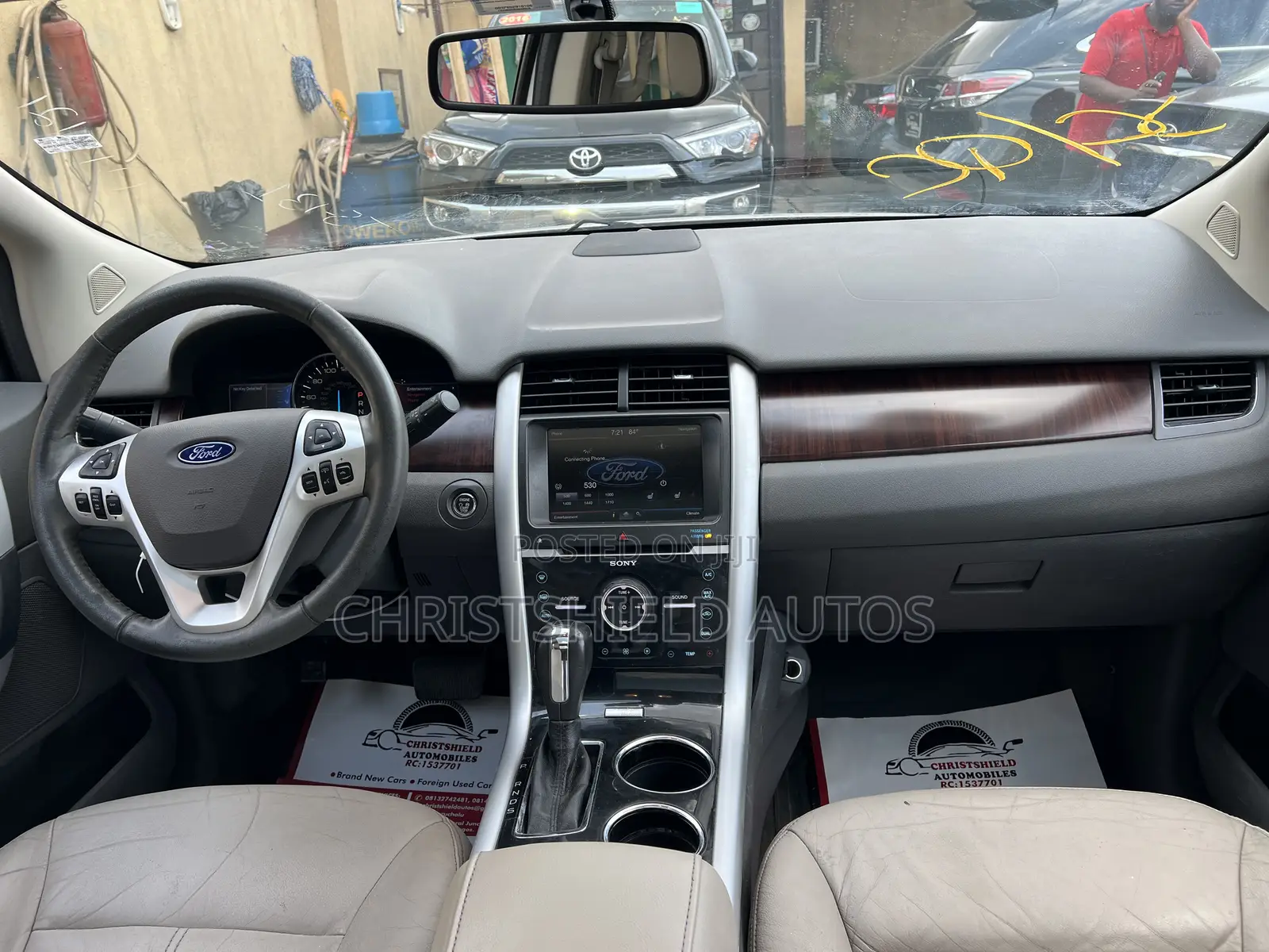 Ford Edge Limited 4dr SUV AWD (3.5L 6cyl 6A) 2014 White