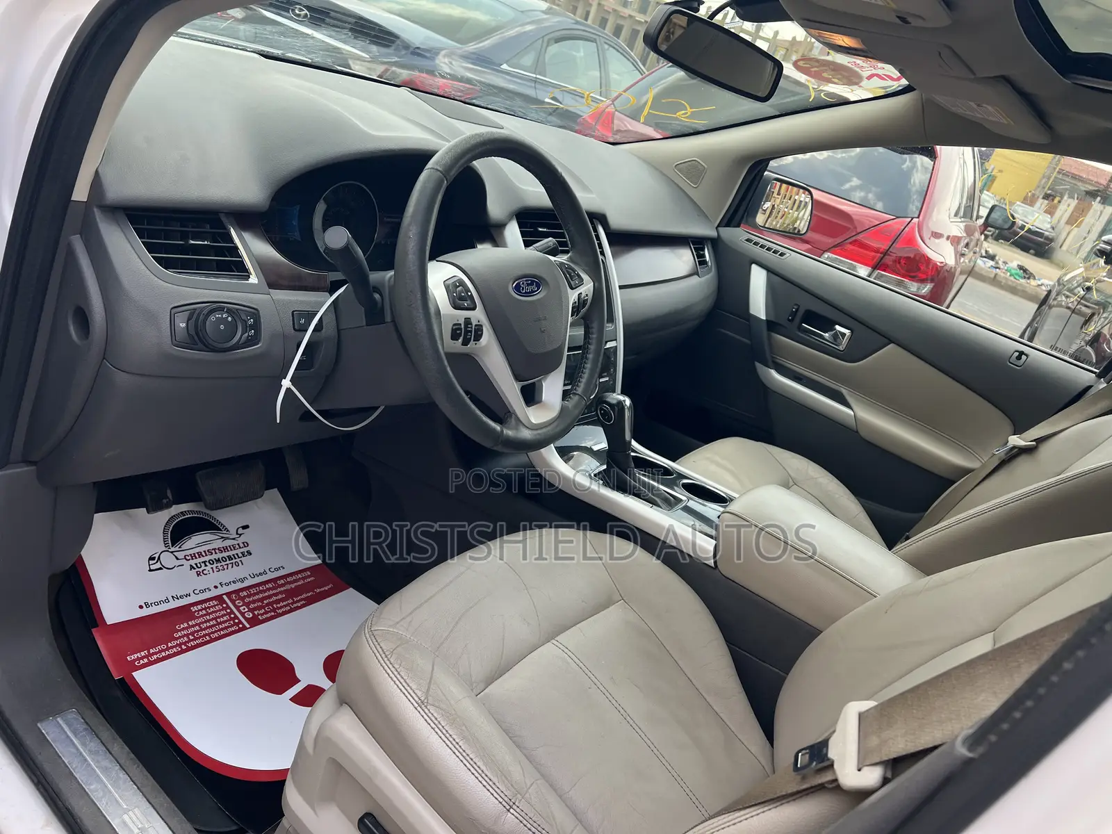 Ford Edge Limited 4dr SUV AWD (3.5L 6cyl 6A) 2014 White