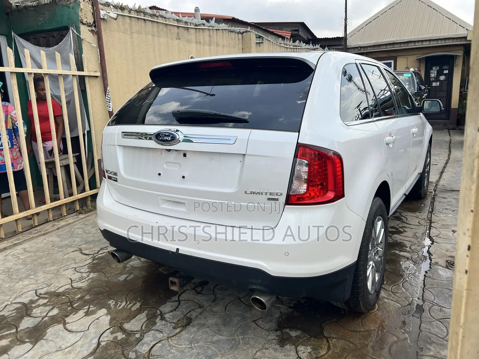 Ford Edge Limited 4dr SUV AWD (3.5L 6cyl 6A) 2014 White