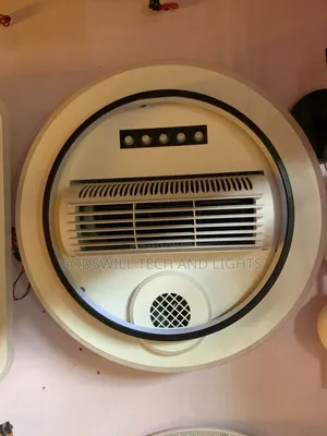 Bladeless Fan Light With Bluetooth Speaker
