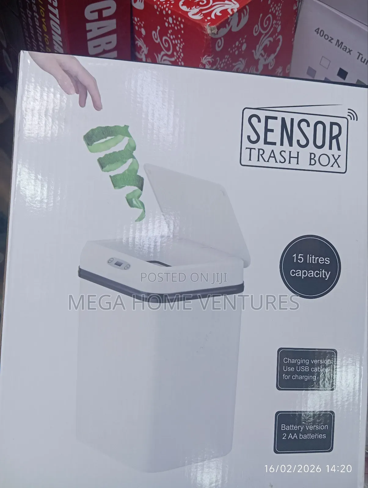 Sensor Trash Box