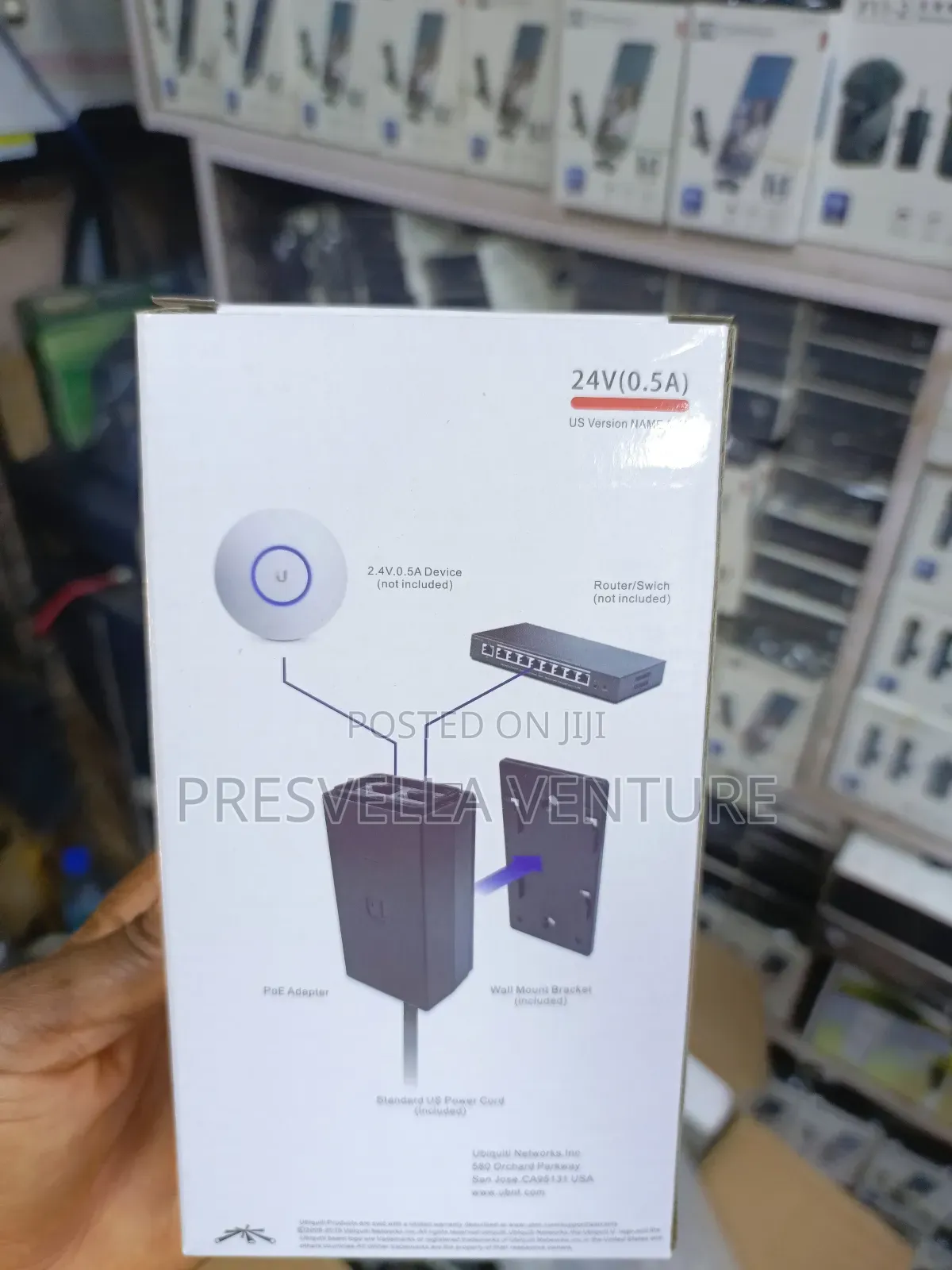 Ubiquiti 24v Poe Adapter