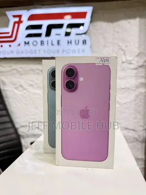New Apple iPhone 16 256 GB Pink