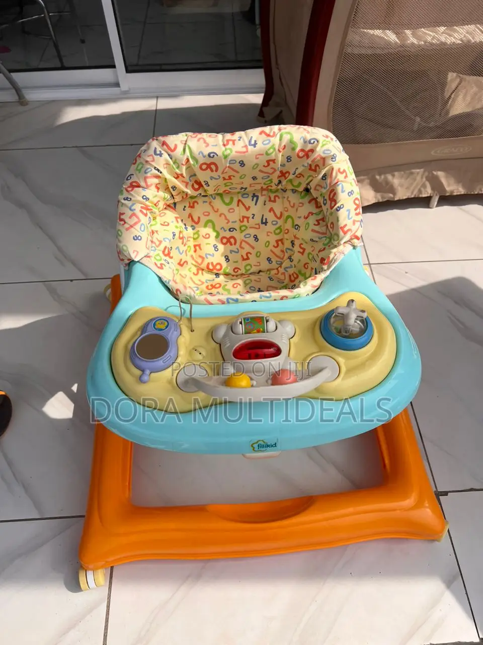 Imported Solid Baby Walker