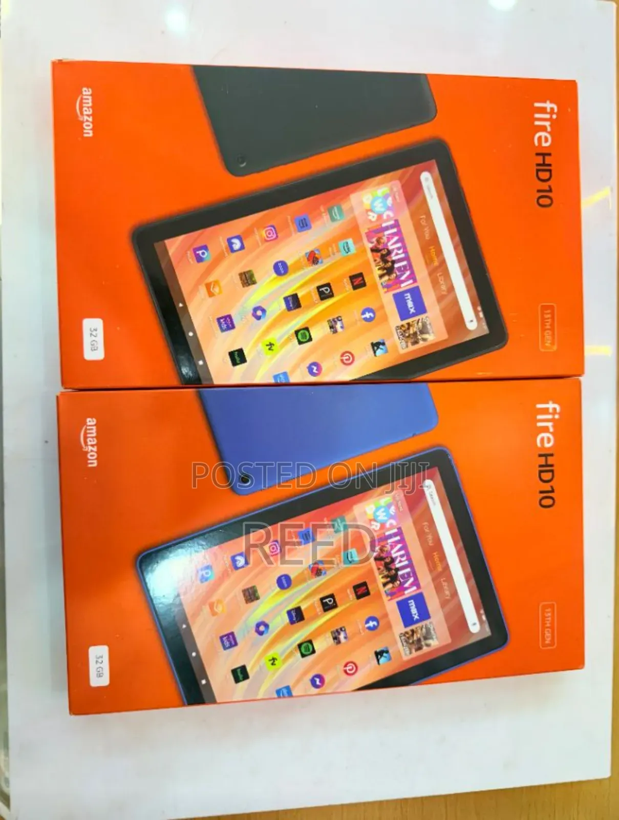 New Amazon Fire HD 10 32 GB Black