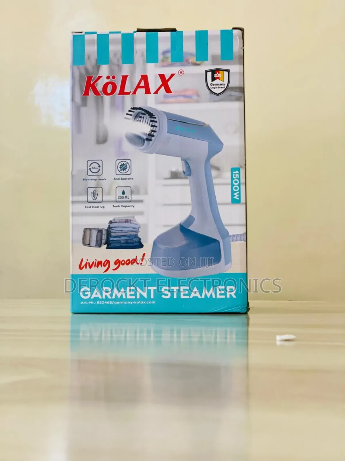 Kolax Handheld Garment Steamer