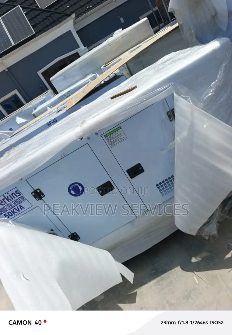 50kva Perkins Silent Diesel Generator System