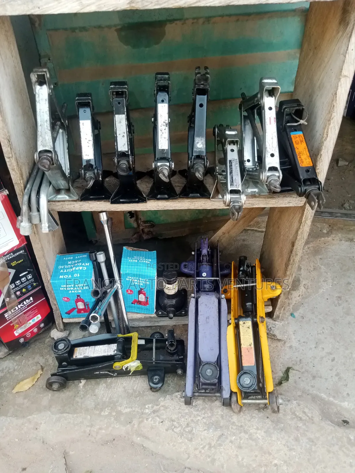 Jack and Wheel Spanner