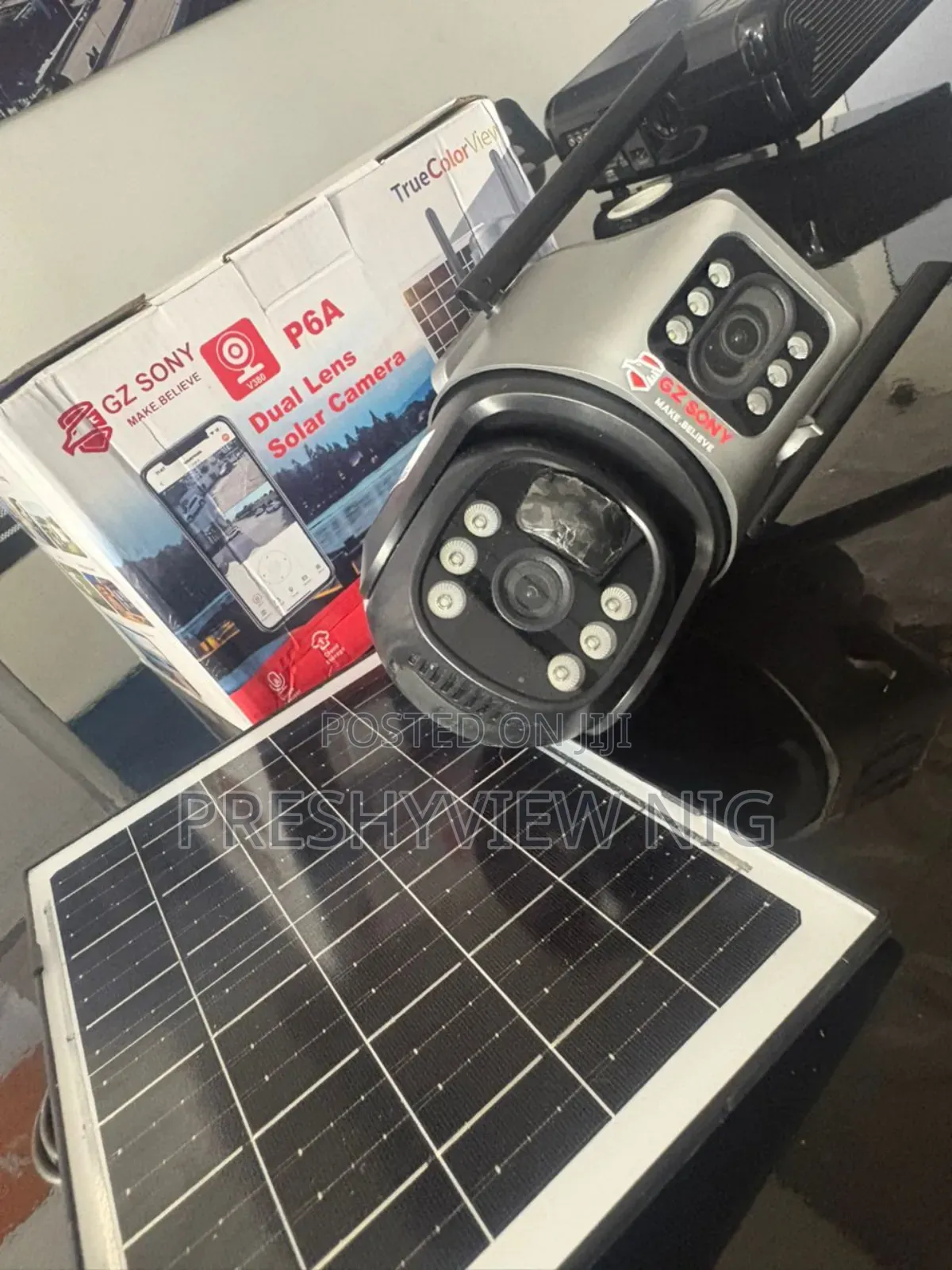 Standalone Dual Lens CCTV Camera