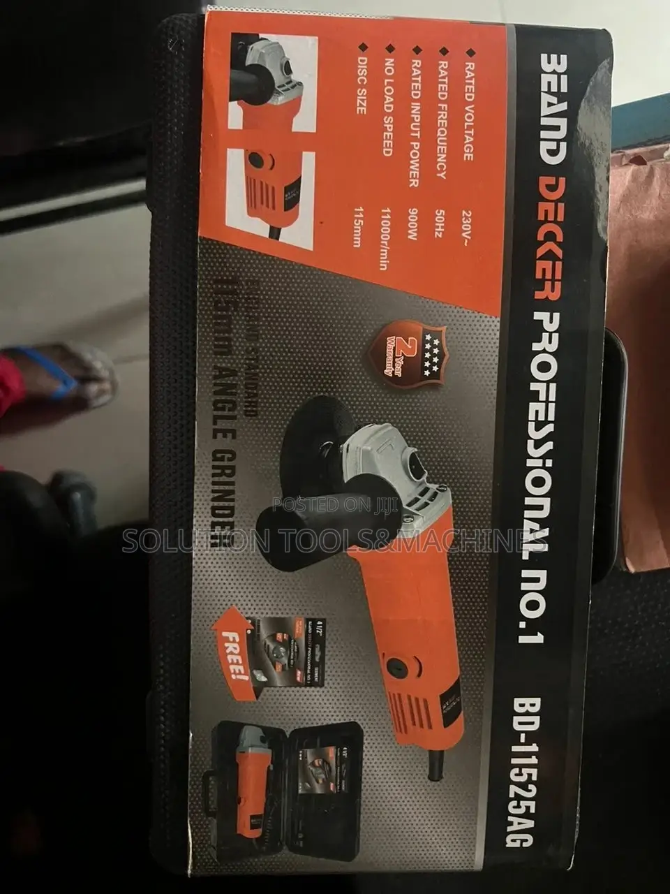 4” Inches Angle Grinder