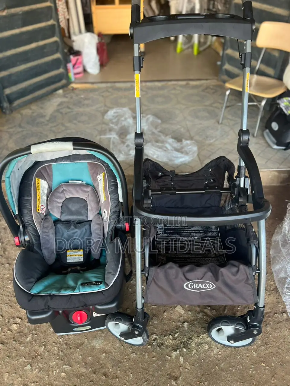 Graco Carrier Car Seat Stroller 3in1