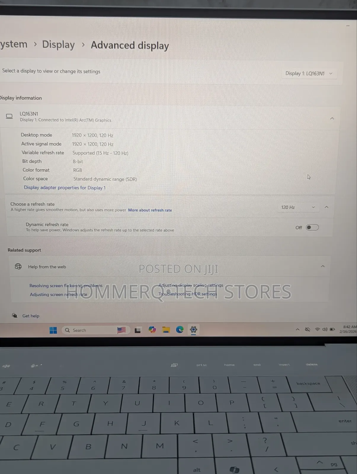 Laptop Dell XPS 16 9640 32GB Intel Core Ultra 9 SSD 1T