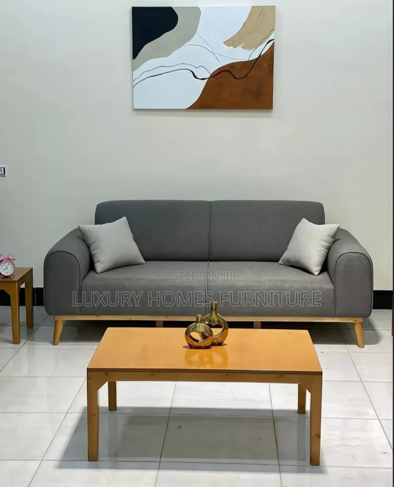 Standard 3 Sitters Sofa With MBF Center Table