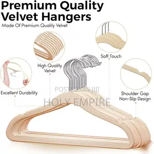30pcs Children's Velvet Non-Slip Hangers, Advanced Children's Closet