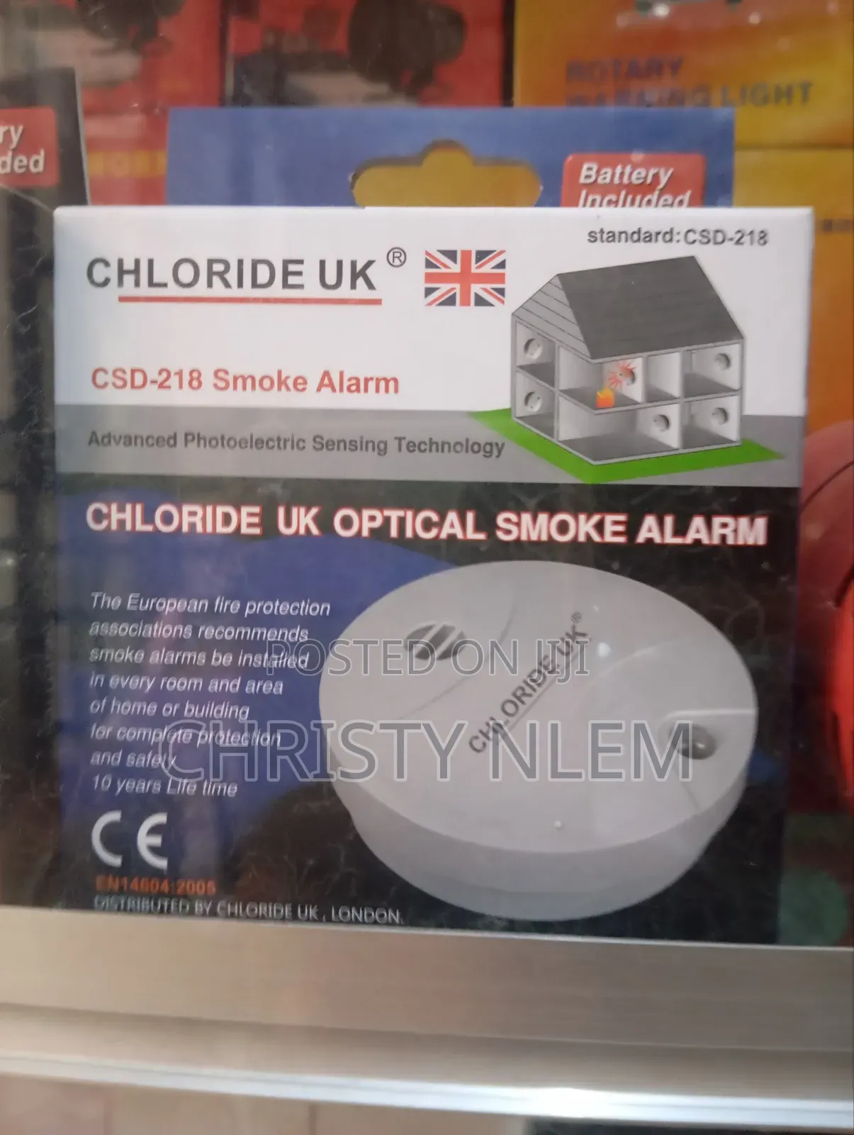 Battery Smoker Detector