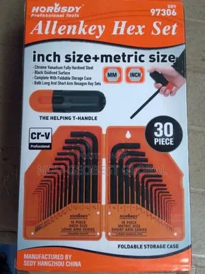 Horusdy 30-piece Hex Key Allen Wrench Set