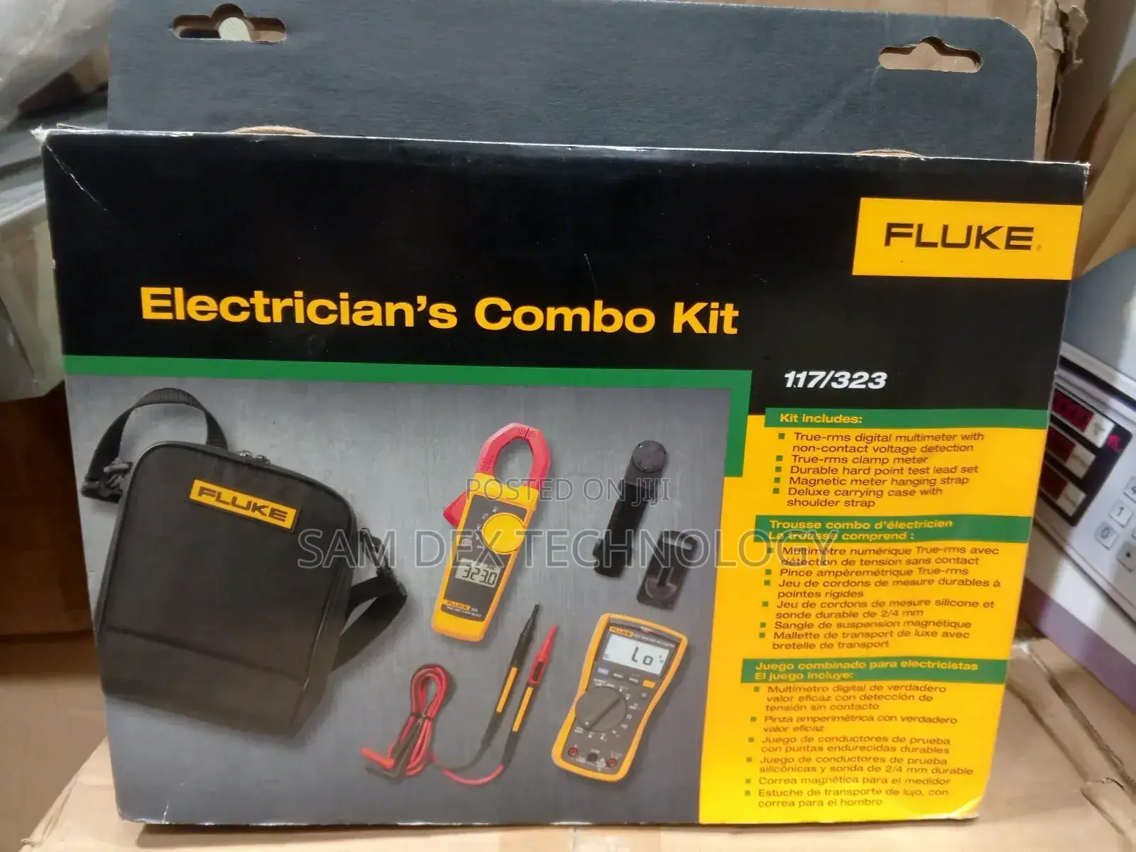 Fluke 117/323 Electrician's Combo Kit
