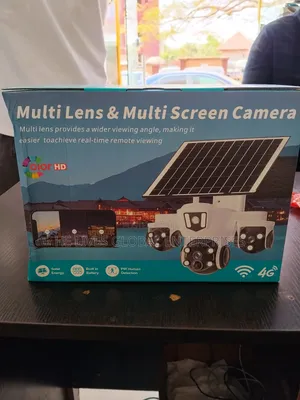 4g Multi Lens CCTV Camera