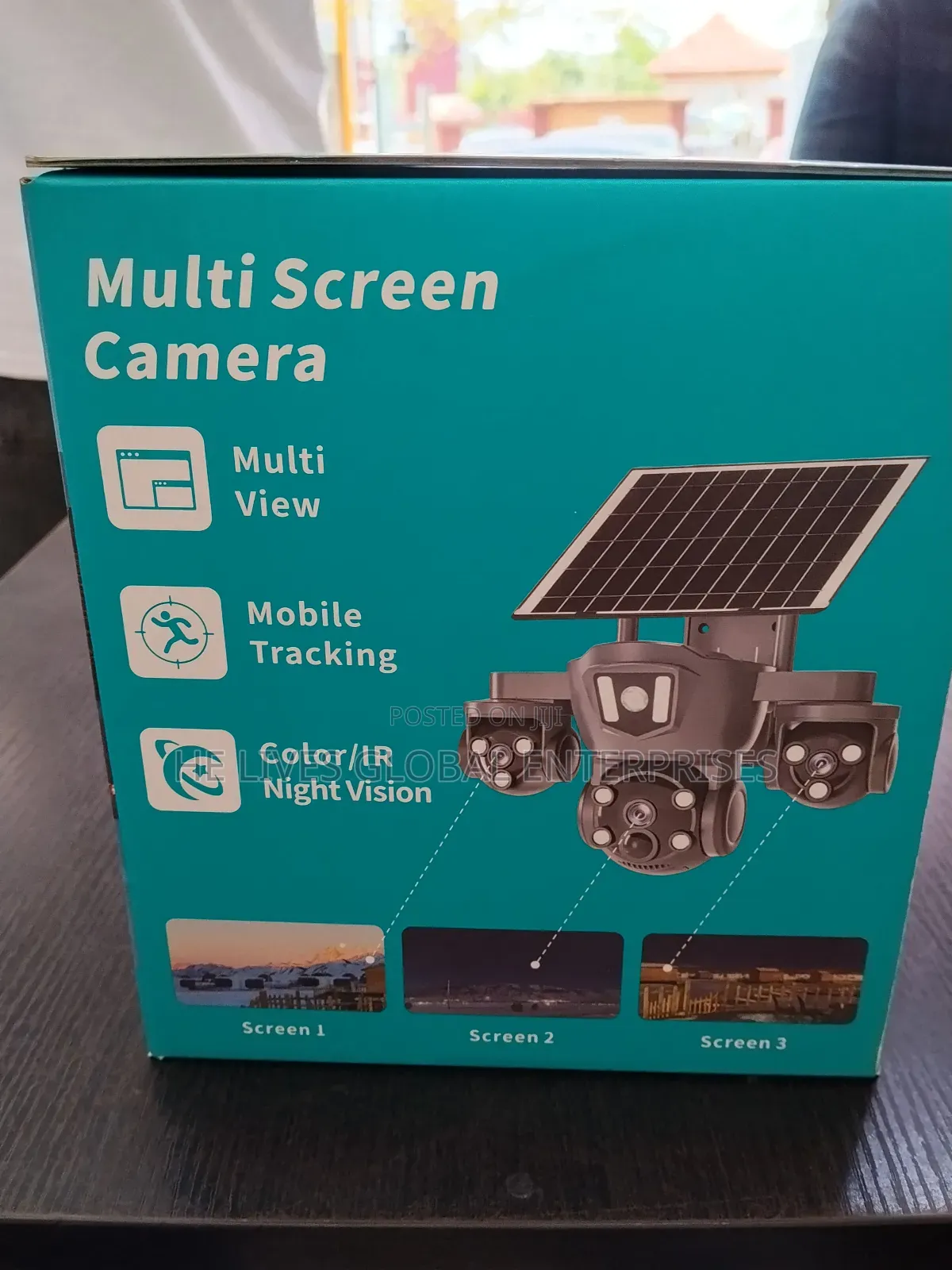 4g Multi Lens CCTV Camera