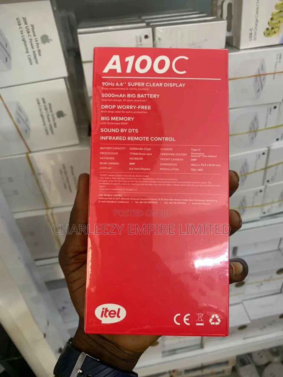 New Itel A100 128 GB