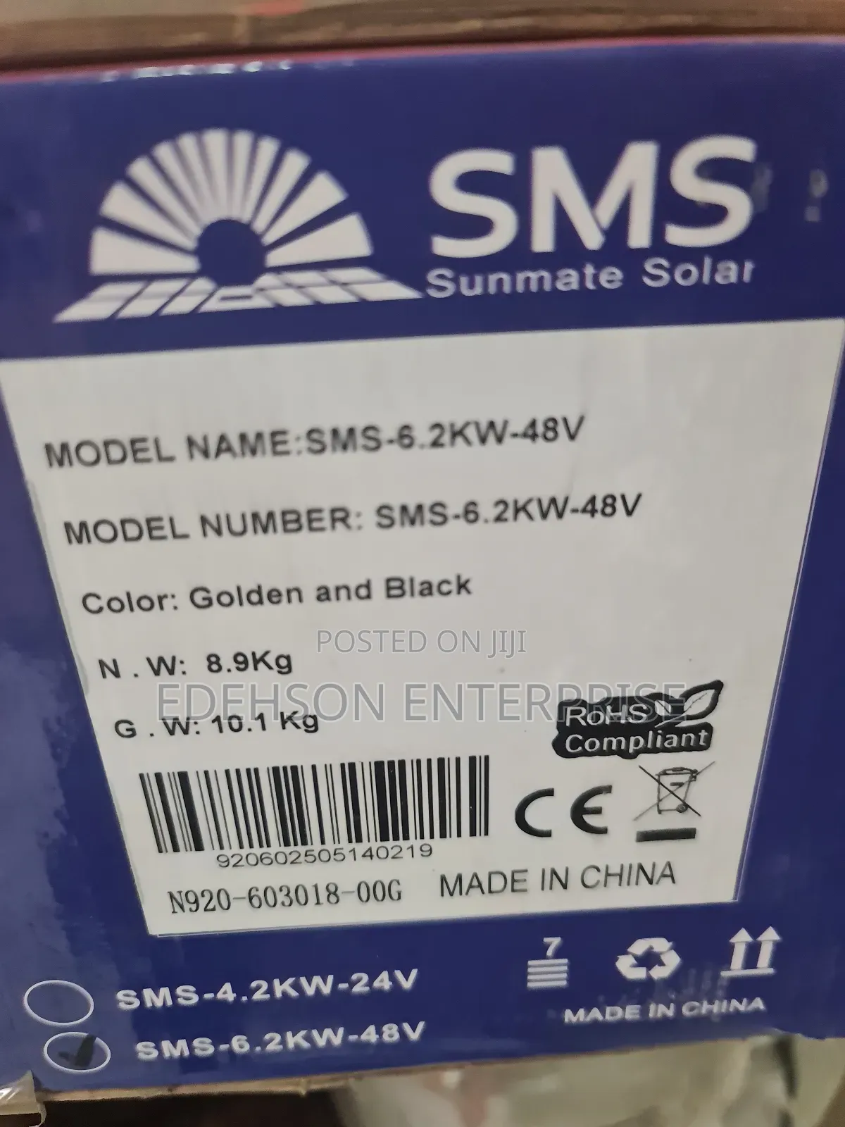 SMS 6.2kav Inverter Hybrid