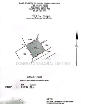 2120.32sqm of Residential Land in Guzape Main Abuja