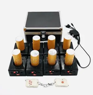Remote Control 8in1 Box Rechargeable Fireworks Sparkler Machine