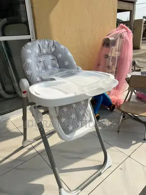 4baby Convertible Feeding and Relaxation High Chair With Double Tray