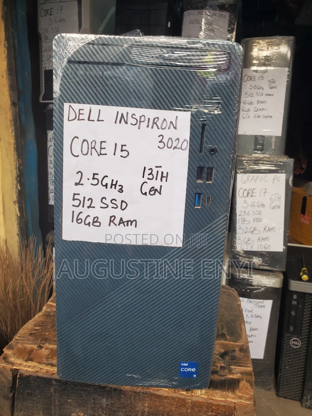 Desktop Computer Dell Inspiron 3000 16GB Intel Core I5 SSD 512GB